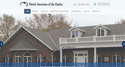 Desktop Screenshot of dentalassociatesoftheozarks.com